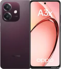 Смартфон Oppo A3x CPH2641 4GB/128GB международная версия (бургунди)