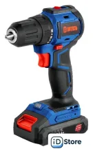 Дрель-шуруповерт Витязь ДА-520-13 18012022 (с 2-мя АКБ, кейс, набор оснастки)