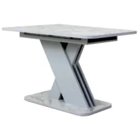 Обеденный стол Аквилон Аврора раздвижной (сабия/серый)