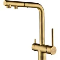 Смеситель Paulmark Serpentine SE213222-BR (бронза)