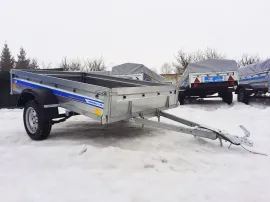 Прицеп Кремень профи 2,51,56 с бортом 50 см без тента