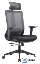 Офисное кресло Evolution ERGO BLISS Black (черный)