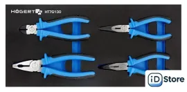 Набор пассатижей Hoegert Technik HT7G130 (4 предмета)