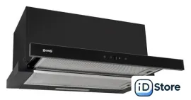 Кухонная вытяжка ZorG Turbo 1260 60 S-GC (черный)