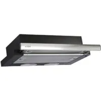 Кухонная вытяжка Elikor Интегра 60П-400-В2Л (черный/нержавеющая сталь) (841612)