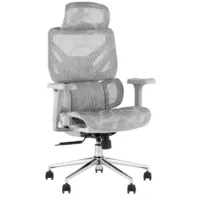 Офисное кресло TopChairs Structo / ZR-25W1301 (серая сетка)