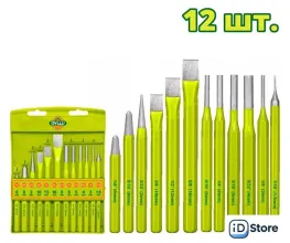 Набор зубил Dyllu DTCC8312 (12 предметов)