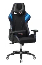 Кресло Бюрократ Viking 4 Aero Blue Edition (черный)