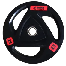 Диск для штанги Smith WP085-25 (обрезиненный, 25кг)