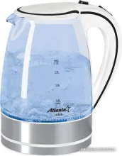 Чайник Atlanta ATH-691 (белый/черный)