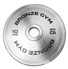 Диск олимпийский BRONZE GYM стальной (10 кг)