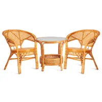 Набор садовой мебели TetChair Pelangi 2 кресла (мед)