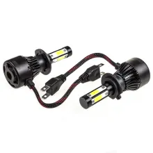 Автолампа-LED H7 28W 6000K 2500Lm 12/24V 1-конт НЕЙТРОН (X7) SKYWAY радиаторвентилятор компл.2 шт
