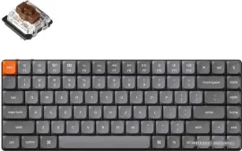 Клавиатура Keychron K3 Max White LED K3M-A3-RU (Gateron Low Profile Brown)