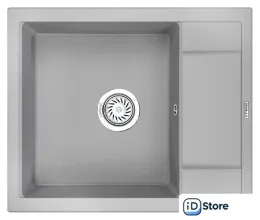 Кухонная мойка Granula GR-6002 (алюминиум)