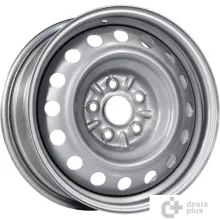 Штампованные диски TREBL 64G48L 15x6" 5x139.7мм DIA 98.6мм ET 48мм silver