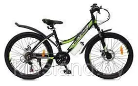 Велосипед Greenway 6930M 26" (черно-зеленый)