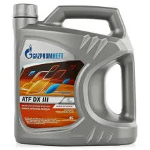 Масло Gazpromneft ATF DX III (красное) 4л