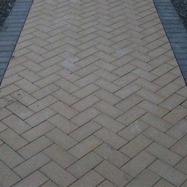 Тротуарная плитка ''Кирпичик'' 198*98*60мм серая вибропрессованная