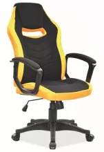 Кресло компьютерное Signal CAMARO черный/желтый NEW