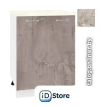 Шкаф напольный Кортекс-мебель Корнелия Лира НШ60р (оникс/марсель)