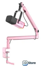 Проводной микрофон FIFINE TAM8 (розовый)