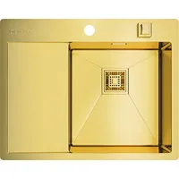 Кухонная мойка Omoikiri Akisame 65-LG-R 4973084 (светлое золото)