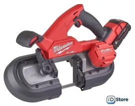 Ленточная пила Milwaukee Fuel M18 FBS85-202C 4933471497 (с 2-мя АКБ, кейс)