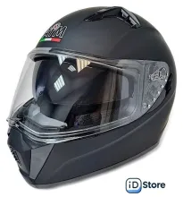 Мотошлем AIM JK320 320-008-XXXL (XXXL, черный матовый)