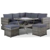 Комплект садовой мебели Garden Story Аруба / SFS096 (серый)