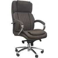Офисное кресло SitUp Marsel Alum (PU dark brown)