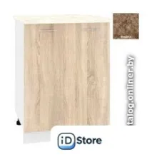 Шкаф напольный Кортекс-мебель Корнелия Лира НШ60р (дуб сонома/мадрид)