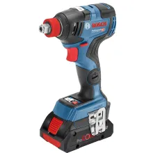 Гайковерт Bosch GDX 18V-200 C синий, черный