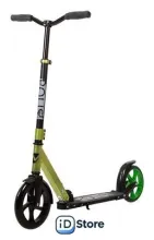 Двухколесный подростковый самокат Novatrack Polis 230.POLIS.GN21 (зеленый)