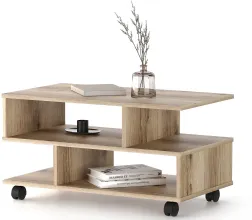 Столик журнальный Сокол-Мебель СЖ-6 светло-коричневый (дуб делано)