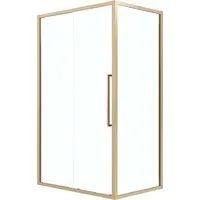 Душевой уголок Grossman Cosmo 100x80x195 120.K33.02.1080.32.00 (золото сатин/стекло прозрачное)