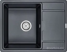 Мойка кухонная Paulmark Weimar PM216550-BLM черный металлик