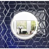 Мебель для ванных комнат AM.PM Круглое зеркало с контурной LED-подсветкой M85AMOX0651WG