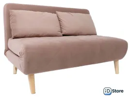 Диван DiArt Элли 140 (велюр, бежевый Велютто люкс 22 /бук)