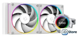 Система жидкостного охлаждения для процессора ID-Cooling SL240 White