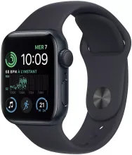 Умные часы Apple Watch SE 2 40 мм (алюминиевый корпус, полуночный/полуночный, спортивный силиконовый ремешок M/L)