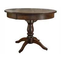 Обеденный стол Мебелик Моро 04 раздвижной 100-140x100 (орех)