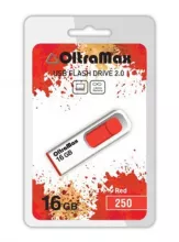 OM-16GB-250 красный USB флэш-накопитель OLTRAMAX