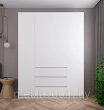 Распашной шкаф Шкаф Мори МШ 1600.1 (1,6м.)