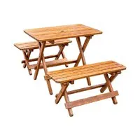Комплект садовой мебели National Tree Company 78x52x64 / ZDZ-7852