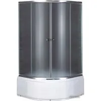 Душевой уголок Coliseum Отлон Т-100 100x100 (хром/матовое стекло)