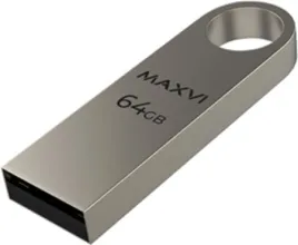 USB Flash Maxvi MK 64GB (серебристый)