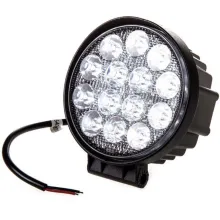 Фара светодиодная OFF ROAD 11512750мм круг 12V/24V 42W 6000K SKYWAY 14 диод Дальний свет коробка
