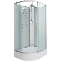 Душевая кабина Niagara NG-33084-14RBKT 100x80 (матовое стекло)