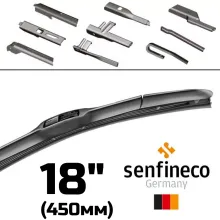 Щетка стеклоочистителя F16-HY 18", гибридная с мультикреплениями Hybrid Multi Wiper Blade 18" 450мм